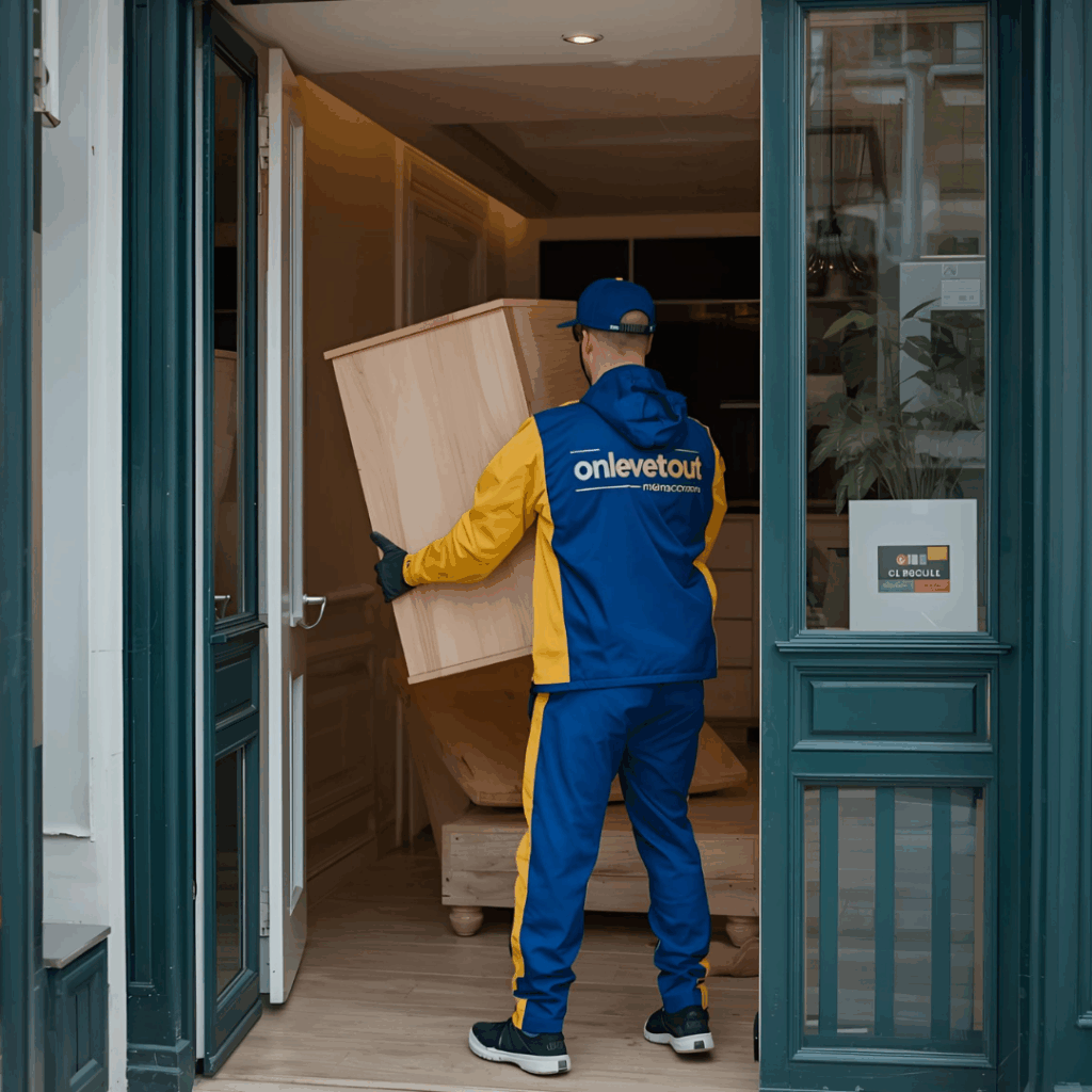 un débarras professionnel dans un immeuble Haussmannien dans le 16ème arrondissement de Paris
