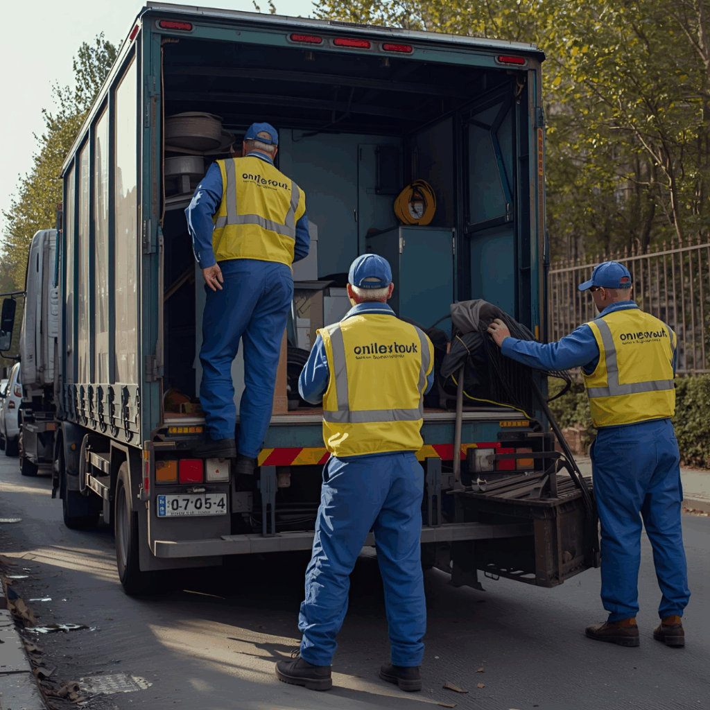 Tri écologique et recyclage des objets lors d'un débarras maison responsable à Paris